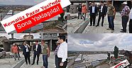Uşak Kemalöz Mahallesi'nde Yapımı Devam Eden Pazar Yeri’nde Sona Yaklaşıldı!